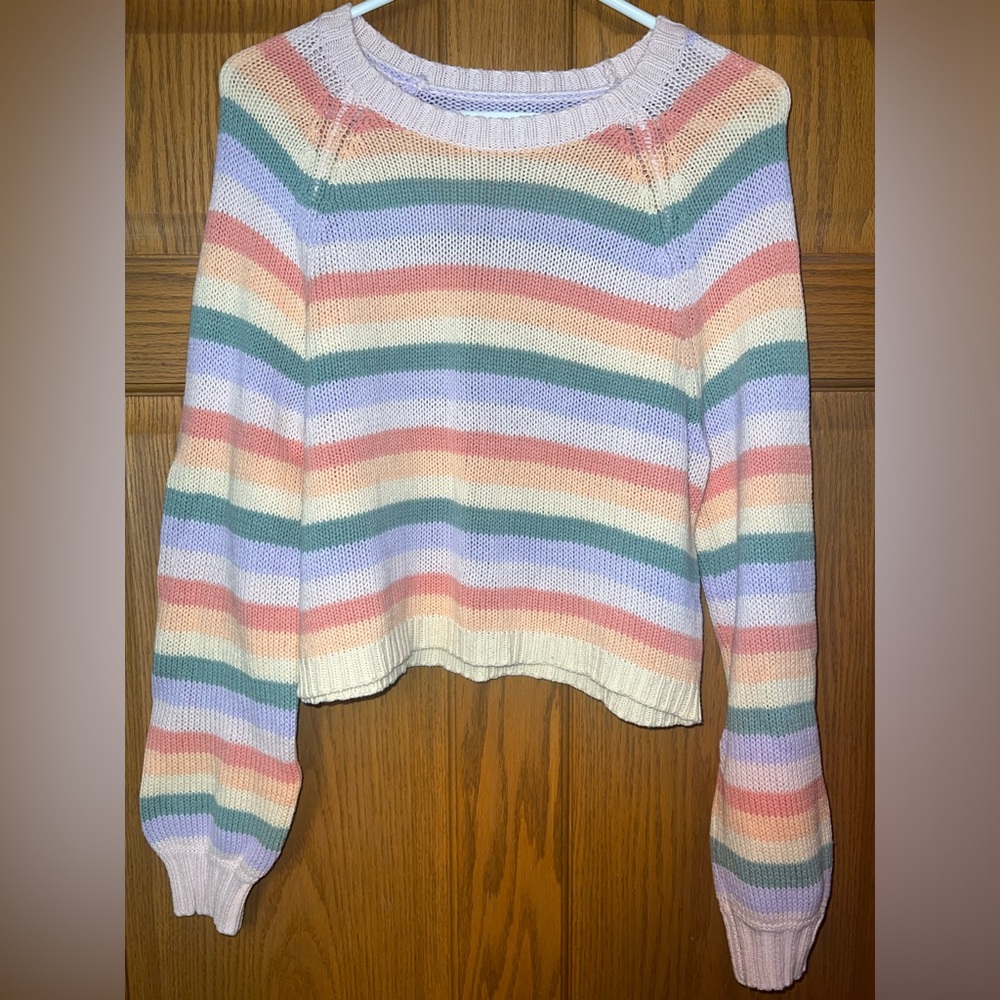 AE Striped Colored Sweater
